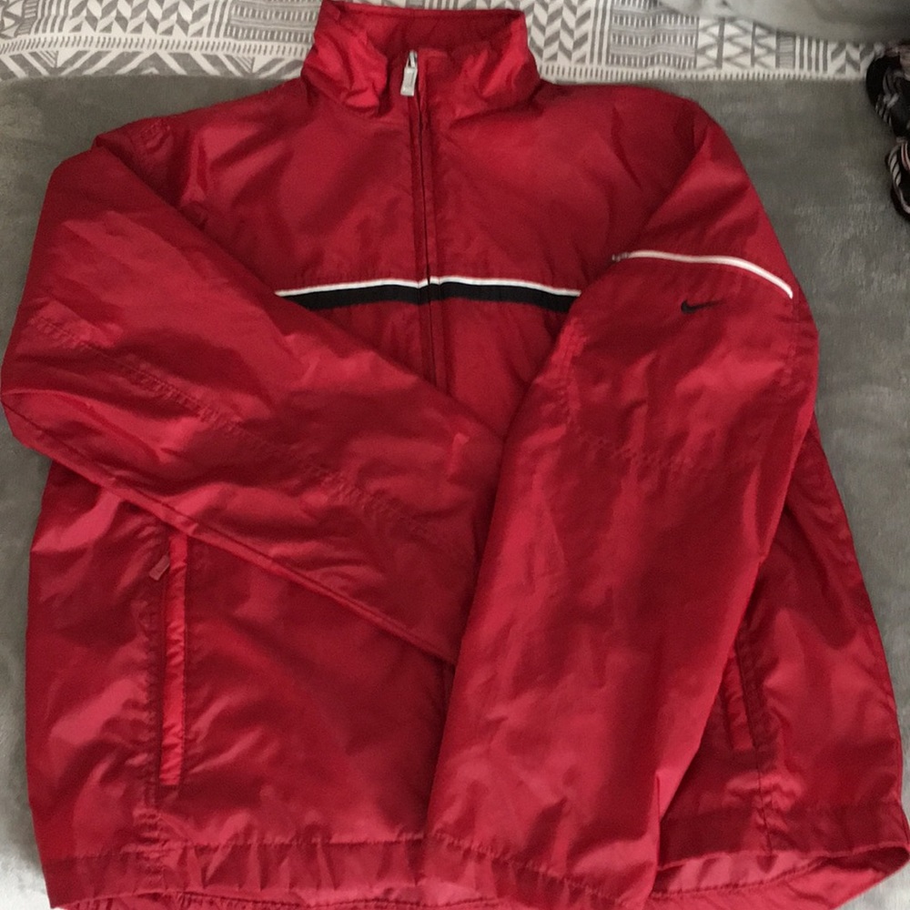 Nike wind breaker / windbreaker Red
